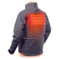 Milwaukee - M12 Heated Jacket Iron Grey X - S | M12HJIGREYX-0S