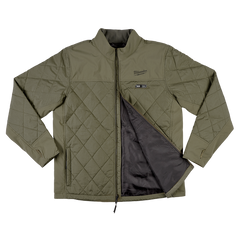 Milwaukee - M12 AXIS Heated Jacket Olive Green X - XL | M12HJMOGX-0XL