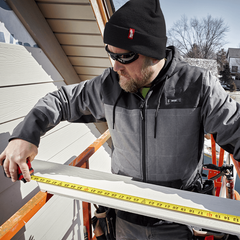Milwaukee - M12 AXIS Heated Hooded Jacket Grey - L | M12HPJGREY0L