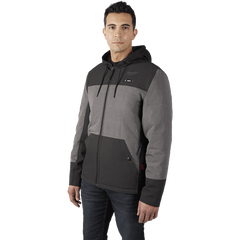 Milwaukee - M12 AXIS Heated Hooded Jacket Grey - L | M12HPJGREY0L