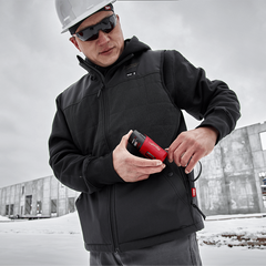 Milwaukee - M12 AXIS Heated Vest Black - XXL | M12HPVBLACK20XXL