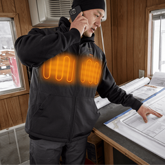 Milwaukee - M12 AXIS Heated Vest Black - M | M12HPVBLACK20M