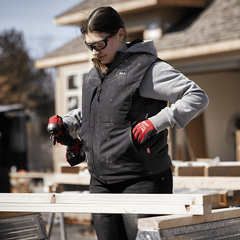 Milwaukee - M12 AXIS Heated Women's Vest Black - XXL | M12HPVWBLACK20XXL