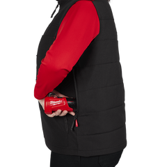 Milwaukee - M12 AXIS Heated Women's Vest Black - XXL | M12HPVWBLACK20XXL