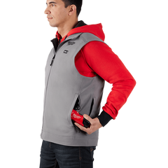Milwaukee - M12 TOUGHSHELL Heated Vest Grey - L | M12HVGREY10L
