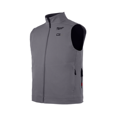 Milwaukee - M12 TOUGHSHELL™ Heated Vest Grey - XXL | M12HVGREY10XXL