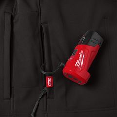 Milwaukee - M12 Heated TOUGHSHELL Jacket Black - XL | M12THJBLACK0XL