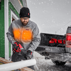 Milwaukee - M12 Heated TOUGHSHELL Jacket Grey - S | M12THJGREY0S