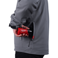 Milwaukee - M12 Heated TOUGHSHELL Jacket Grey - S | M12THJGREY0S