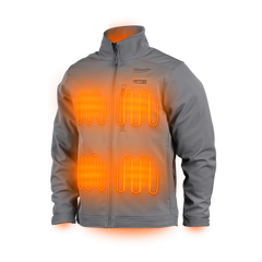 Milwaukee - M12 Heated TOUGHSHELL Jacket Grey - S | M12THJGREY0S