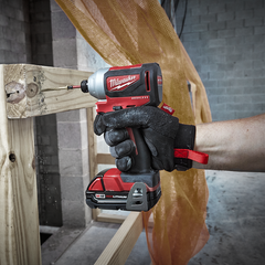 Milwaukee - M18 Compact Brushless 1/4" Hex Impact Driver | M18CBLID-0
