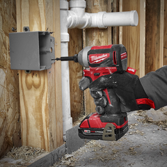 Milwaukee - M18 Compact Brushless 1/4" Hex Impact Driver | M18CBLID-0