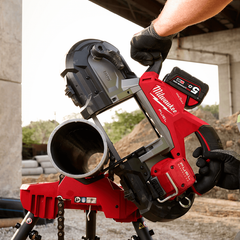 Milwaukee - M18 FUEL (125mm) Deep Cut Dual-Trigger Band Saw W/ ONE-KEY (Tool Only) | M18FBS125DO0
