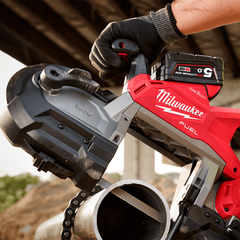 Milwaukee - M18 FUEL (125mm) Deep Cut Dual-Trigger Band Saw W/ ONE-KEY (Tool Only) | M18FBS125DO0
