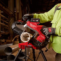 Milwaukee - M18 FUEL (125mm) Deep Cut Dual-Trigger Band Saw W/ ONE-KEY (Tool Only) | M18FBS125DO0