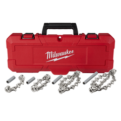Milwaukee - M18 FUEL™ HIGH SPEED CHAIN SNAKE Carbide Chain Kit | M18FFSMCCKIT