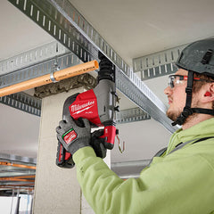Milwaukee - M18 FUEL™ 16mm Overhead SDS Plus Rotary Hammer with Integrated Dust Extractor and ONE-KEY™ (Tool Only) | M18FHAFOH160