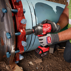 Milwaukee - M18 FUEL 1/2" High Torque Impact Wrench with Pin Detent - Gen 3 (Tool Only) | M18FHIW2P120