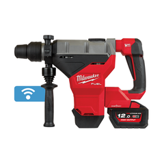 Milwaukee - M18 FUEL™ 44mm SDS Max Rotary Hammer with ONE-KEY™ Kit (2 x 12.0Ah, Case) | M18FHM-122C