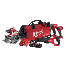 Milwaukee - M18 FUEL 4 Piece Power Pack 4E3 | M18FPP4E3502B