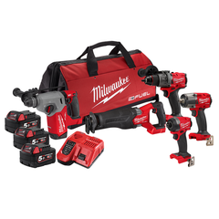 Milwaukee - M18 FUEL™ 5 Piece Power Pack 5D3 | M18FPP5D3503B