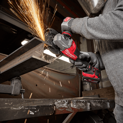 Milwaukee - M18 FUEL ONE-KEY 125 MM (5") High Speed Braking Angle Grinder with Deadman Paddle Switch (Tool Only) | M18FSAG125XPDB20
