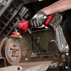 Milwaukee - M18 FUEL ONE-KEY 125 MM (5") High Speed Braking Angle Grinder with Deadman Paddle Switch (Tool Only) | M18FSAG125XPDB20