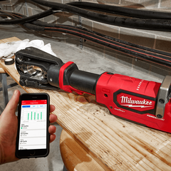 Milwaukee - M18 FORCE LOGIC 137kN Inline Utility Crimper (Tool Only) | M18HCCT1370B