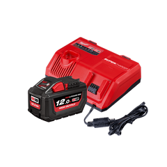 Milwaukee - M18 REDLITHIUM HIGH OUTPUT 12.0Ah Super Charger Starter Pack | M18HOSPS121B