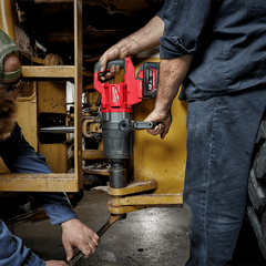 Milwaukee - M18 FUEL 1" D-Handle Short Anvil High Torque Impact Wrench with ONE-KEY (Tool Only) | M18ONEFHIWF1DS0