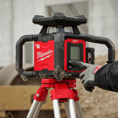 Milwaukee - M18 Dual Grade Rotary Laser 1,220m (4000') Red (Tool Only) (Case) | M18RL12200C