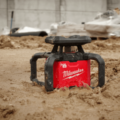 Milwaukee - M18 Dual Grade Rotary Laser 1,220m (4000') Red (Tool Only) (Case) | M18RL12200C