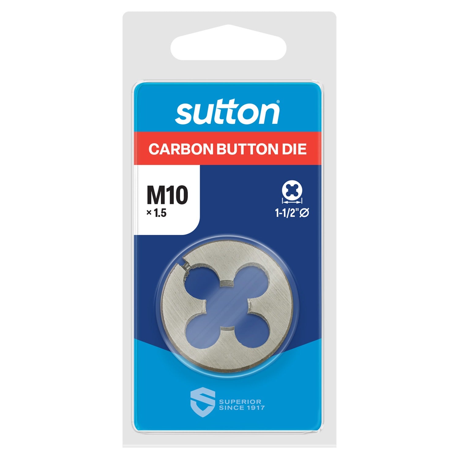 Sutton - Button Die M401 M 10X1.5 TCA 1-1/2"Od | M4011000