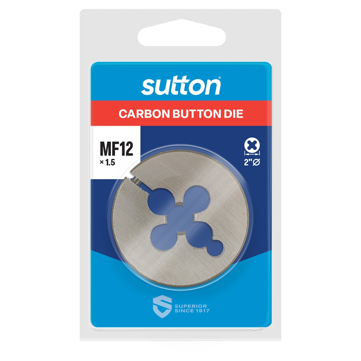 Sutton - Button Die M405 Mf 12X1.5 TCA 2"Od | M4051207