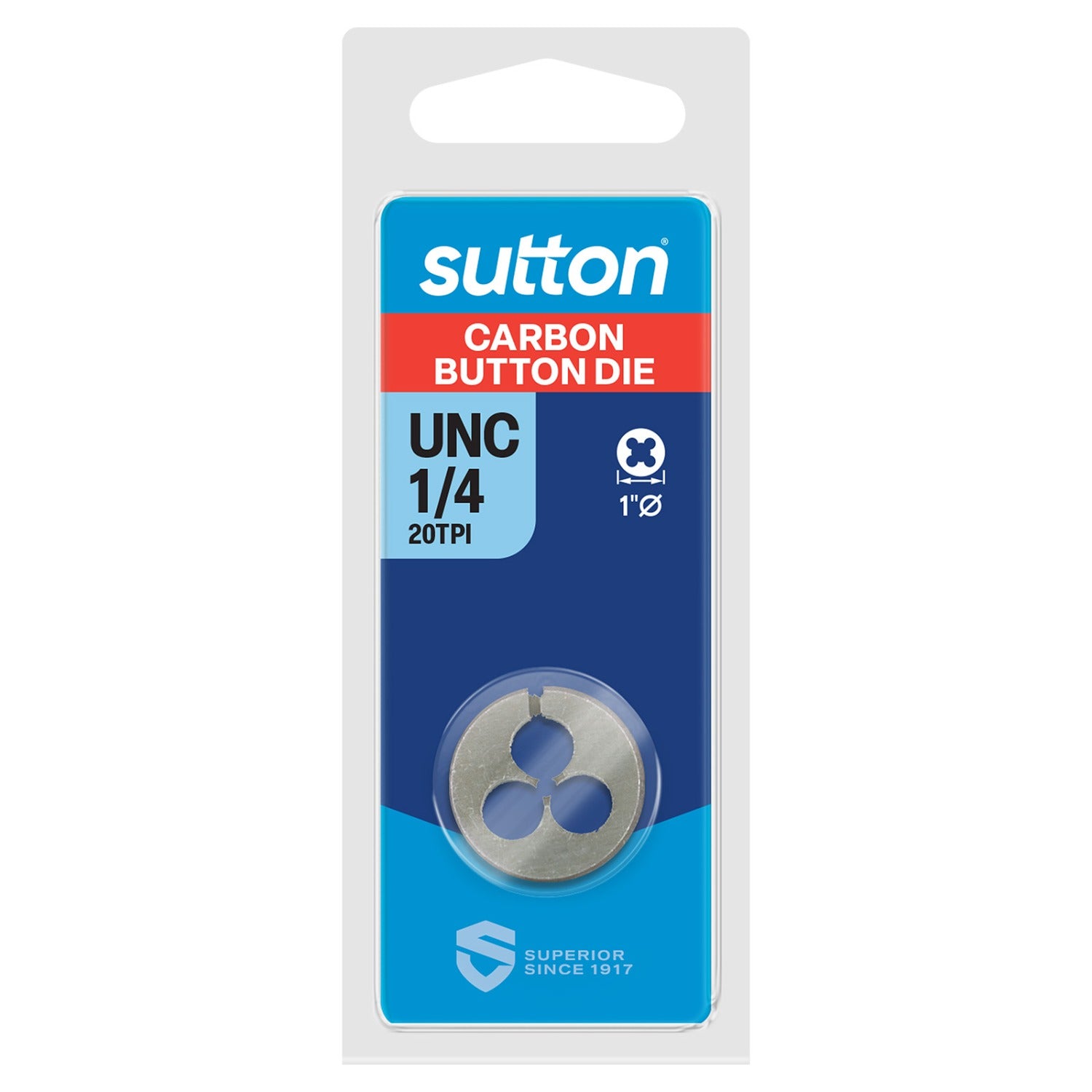 Sutton - Button Die M412 Unc 1/4-20 TCA 1"Od | M4120635