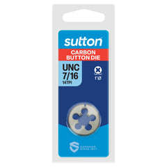 Sutton - Button Die M412 Unc 7/16-14 TCA 1"Od | M4121111