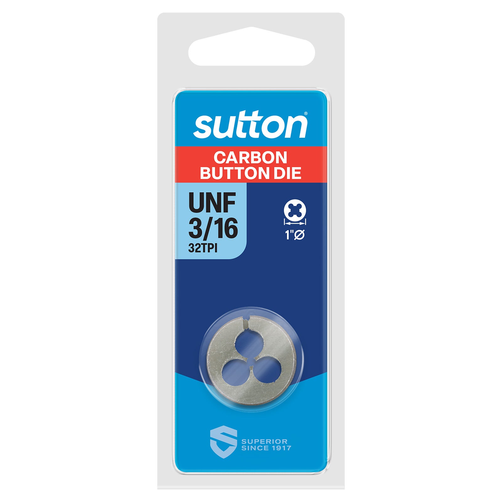 Sutton - Button Die M415 Uns 3/16-32 TCA 1"Od | M4150476
