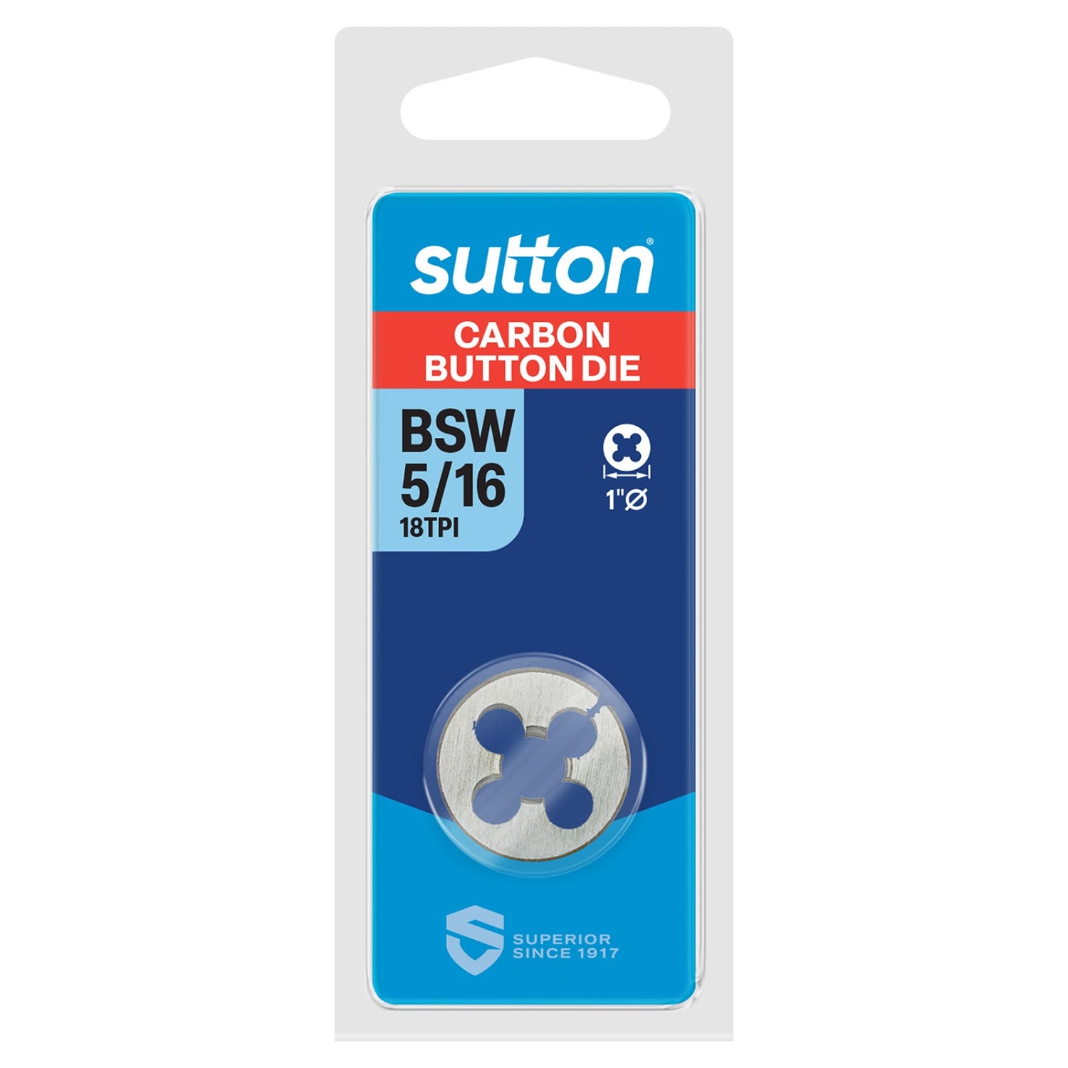 Sutton - Button Die M418 Bsw 5/16-18 TCA 1"Od | M4180794