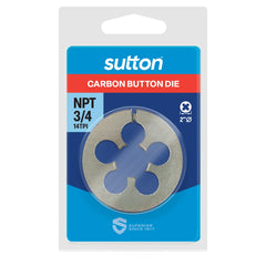 Sutton - Button Die M429 Npt 3/4-14 TCA 2"Od | M4292667