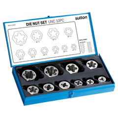Sutton - Die Nut M454 Set 10Pce Unc TCA | M454SDN3