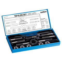 Sutton Tools - M500 Tap & Die Set 12Pce UNC Tca | M500NC12