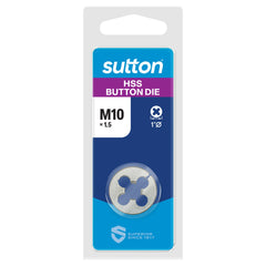 Sutton - Button Die M551 1" Od 10X1.5 High Speed Steel | M5511000