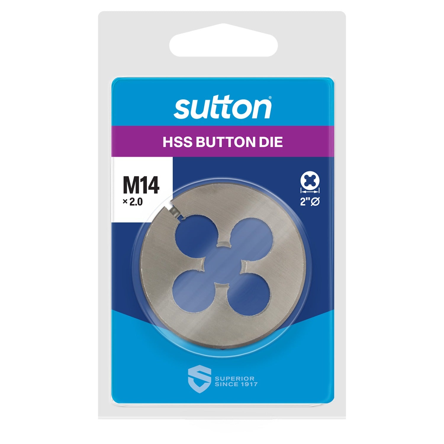 Sutton - Button Die M552 2" Od 14X2.0 High Speed Steel | M5521400
