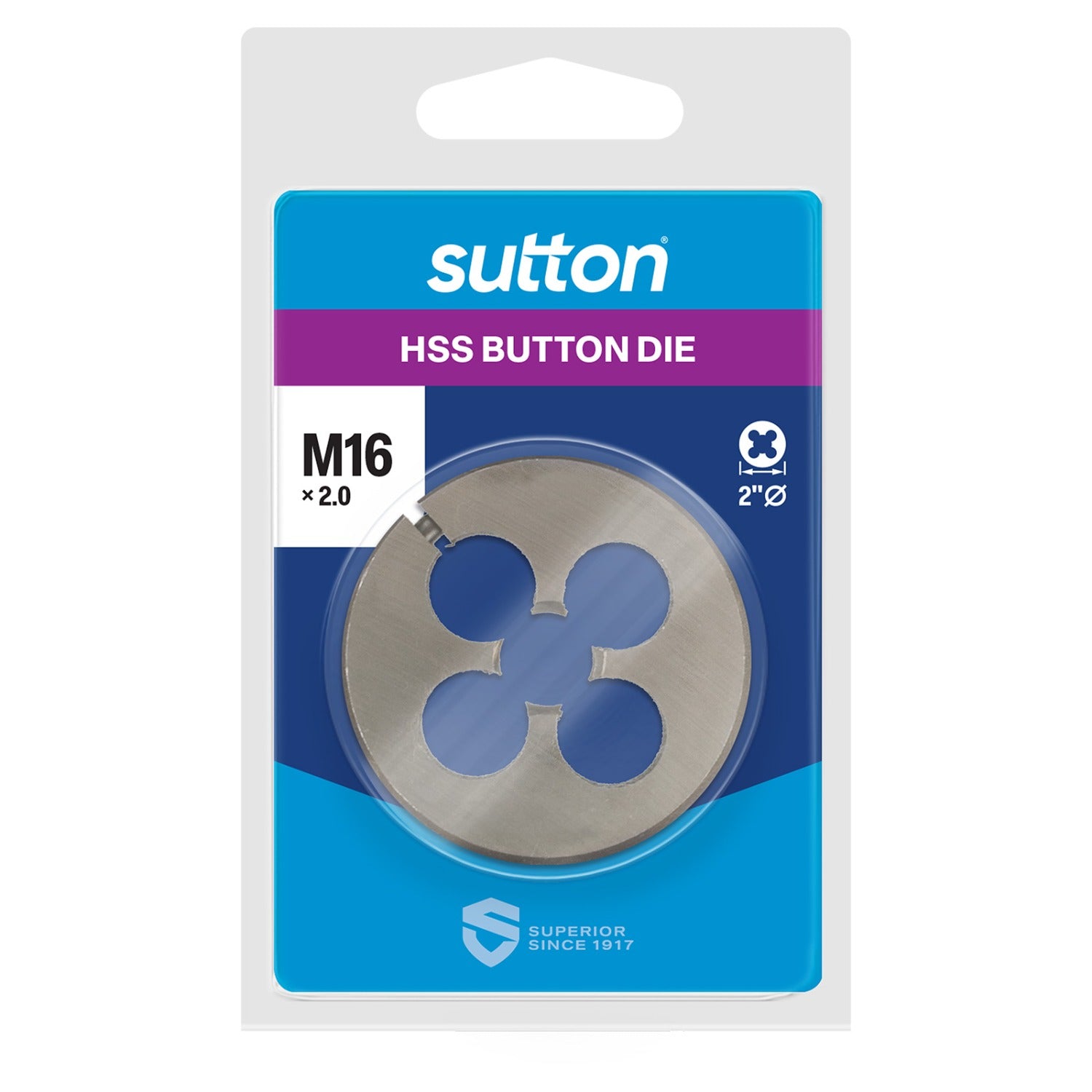 Sutton - Button Die M552 2" Od 16X2.0 High Speed Steel | M5521600