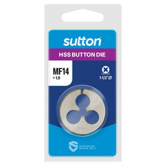 Sutton - Button Die M555 1-1/2" Od 14X1.0 High Speed Steel | M5551405
