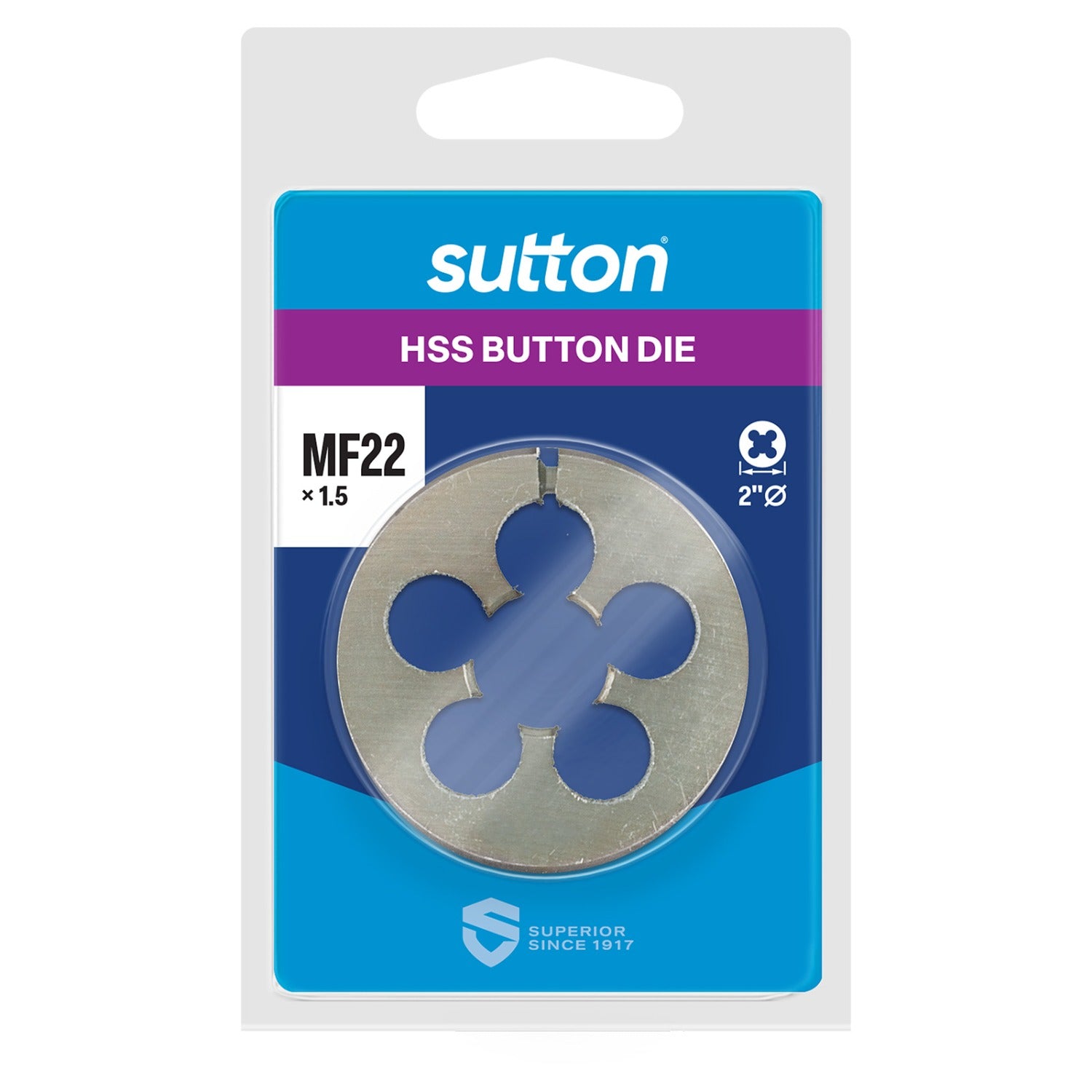 Sutton - Button Die M556 2" Od 22X1.5 High Speed Steel | M5562207