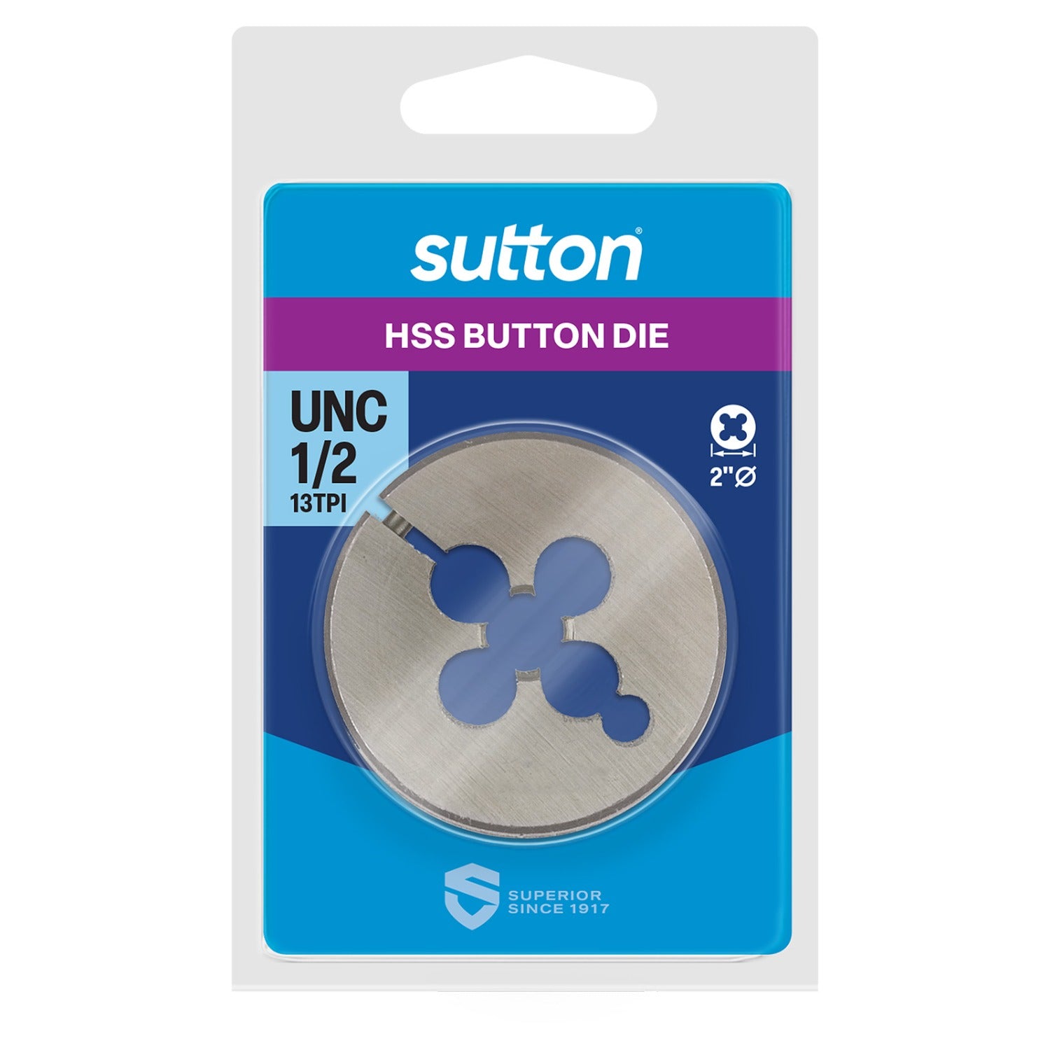 Sutton - Button Die M562 2" Od 1/2 X 13 Nc High Speed Steel | M5621270
