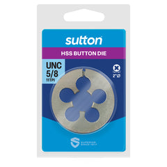 Sutton - Button Die M562 2" Od 5/8 X 11 Nc High Speed Steel | M5621588