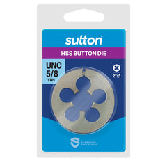 Sutton - Button Die M562 2" Od 5/8 X 11 Nc High Speed Steel | M5621588