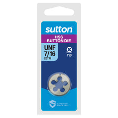 Sutton - Button Die M564 1" Od 7/16 X 20 Nf High Speed Steel | M5641111